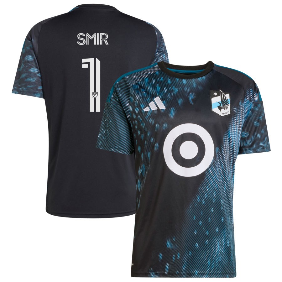 Joaquín Pereyra Minnesota United FC Adidas Youth 2026 the Decade KIT Replica Jersey Black 2026