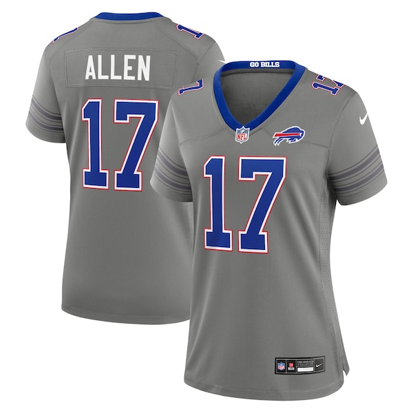 Josh Allen Buffalo Bills Nike Nickel City Game Jersey Gray 2026/27