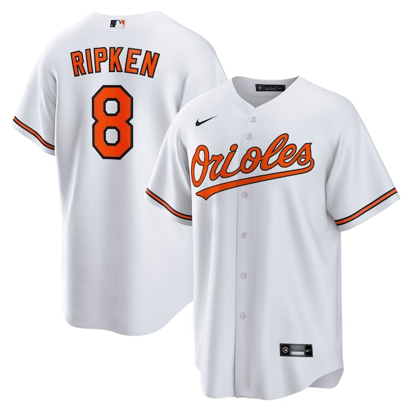 CAL Ripken JR Baltimore Orioles Nike Throwback Replica Player Jersey White 2025/26