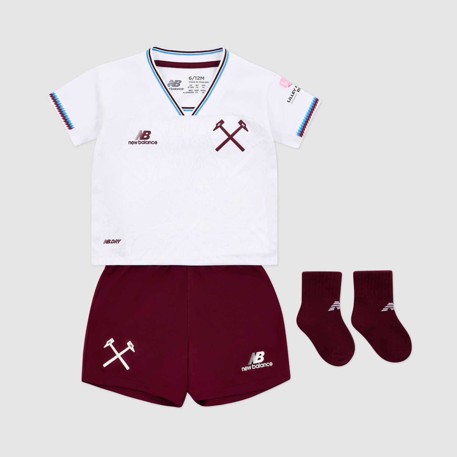 West Ham United Auswärtstrikot 2026/27