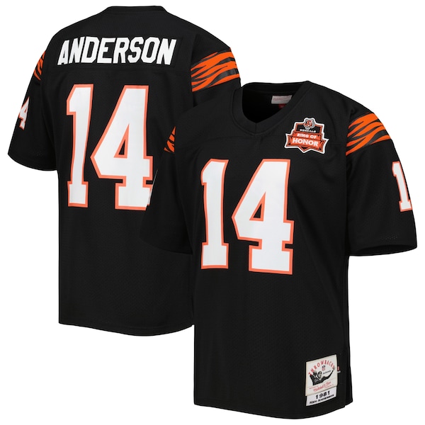 Cincinnati Bengals Mens Mitchell Ness KEN Anderson 1981