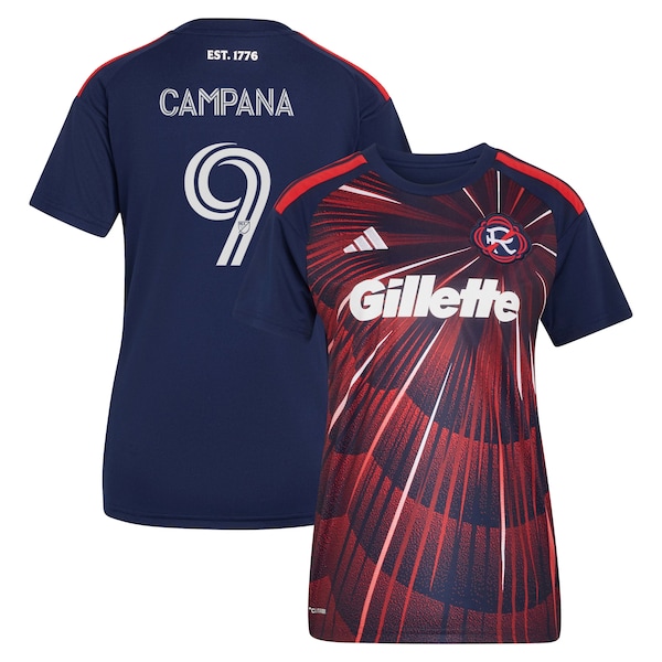 Leonardo Campana New England Revolution Adidas Womens 2026 Independence Day Replica Jersey 2026