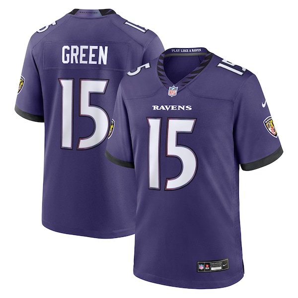 Mike Green Baltimore Ravens Nike Team Game Jersey Purple 2025/26