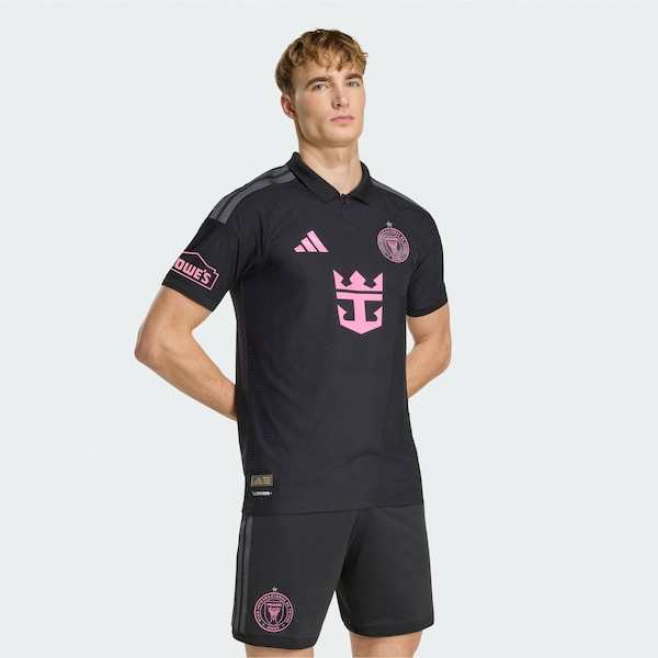 Inter Miami CF Adidas 2026 Presagio ON Field Authentic Patch Jersey Black 2026