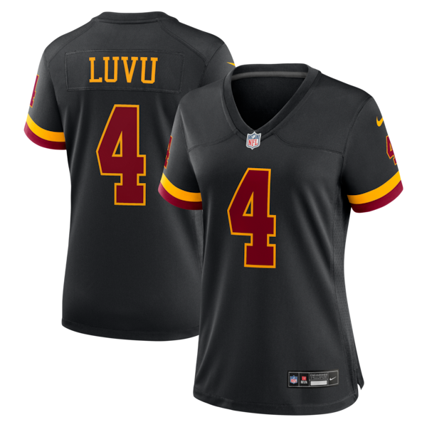 Nike Frankie Luvu Damen Trikot FÜR DIE Washington Commanders Schwarz Hail Raiser 2025/26