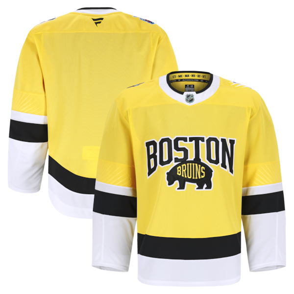 Boston Bruins Fanatics 2026 NHL Stadium Series Authentic PRO Jersey Gold 2026