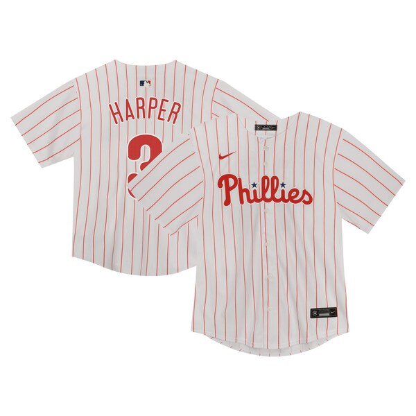 Bryce Harper Philadelphia Phillies Nike Toddler Game Jersey White 2026/27