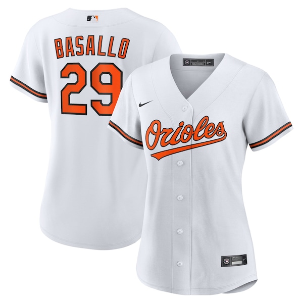Samuel Basallo Baltimore Orioles Nike Replica Player Jersey White 2026/27