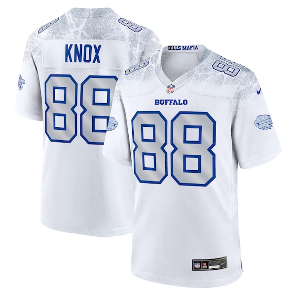 Buffalo Bills Mens Nike Dawson Knox White Buffalo 2025