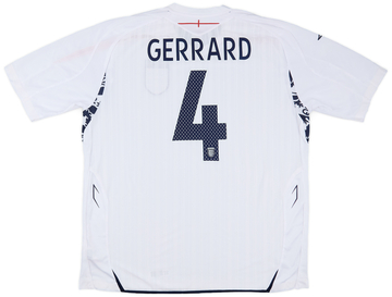 England Home Shirt 2007/09