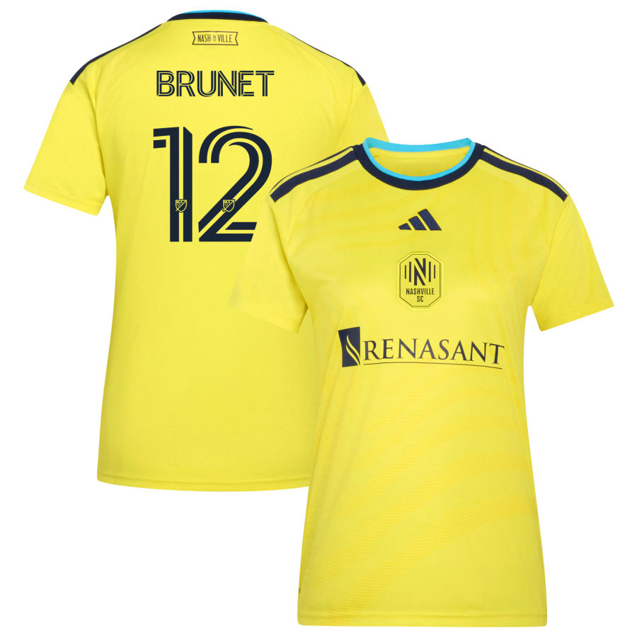Nashville SC Adidas Womens 2026 the Reverb Kit Replica Custom Jersey 2026