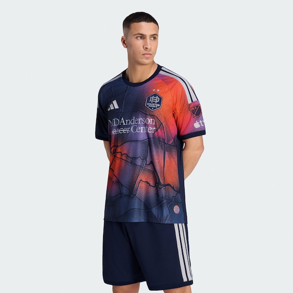 Houston Dynamo FC Adidas 2026 Mission Control On Field Authentic Patch Jersey 2026