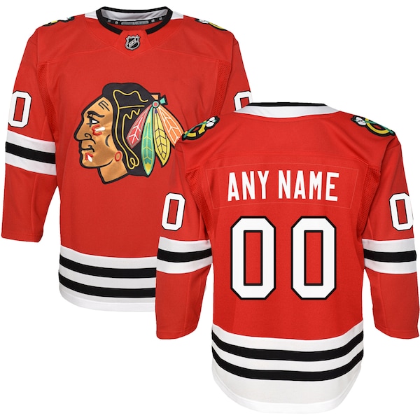 Chicago Blackhawks Fanatics Youth Premier Breakaway Blank Jersey 2025/26