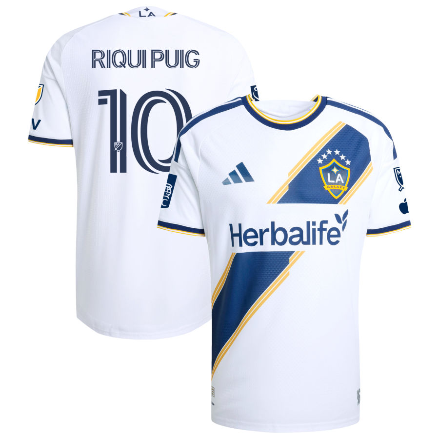 LA Galaxy Adidas 2026 the Velocity Kit On Field Authentic Patch Custom Jersey 2026