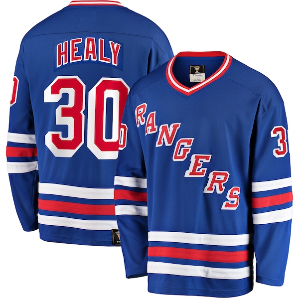 Glenn Healy NEW York Rangers Fanatics Premier Breakaway Retired Player Jersey Blue 2026/27