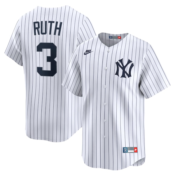 Babe Ruth New York Yankees Nike Throwback Cooperstown Collection Limited Jersey 2025/26