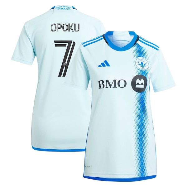 CF Montréal Womens Adidas Kwadwo Opoku Light Blue 2024