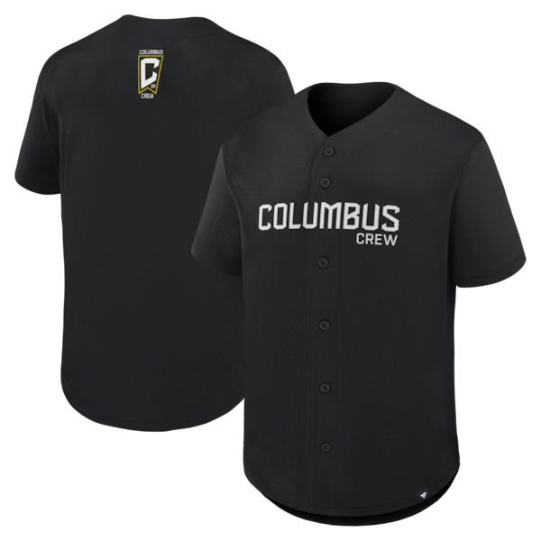 Columbus Crew Fanatics Maximum Intensity Button UP Jersey Black 2026/27