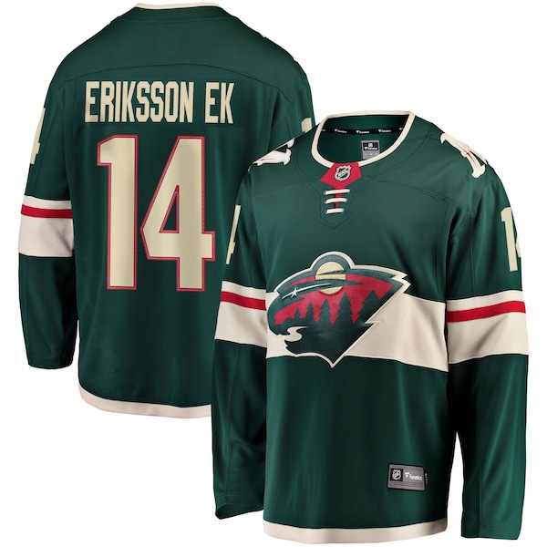 Joel Eriksson Ek Minnesota Wild Fanatics Breakaway Jersey 2025/26