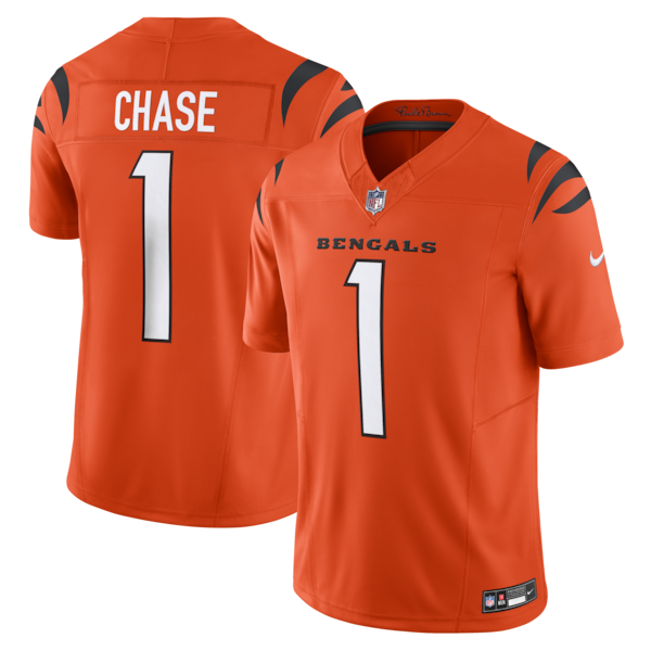 Jamarr Chase Cincinnati Bengals Nike Vapor Fuse Limited Jersey 2025/26