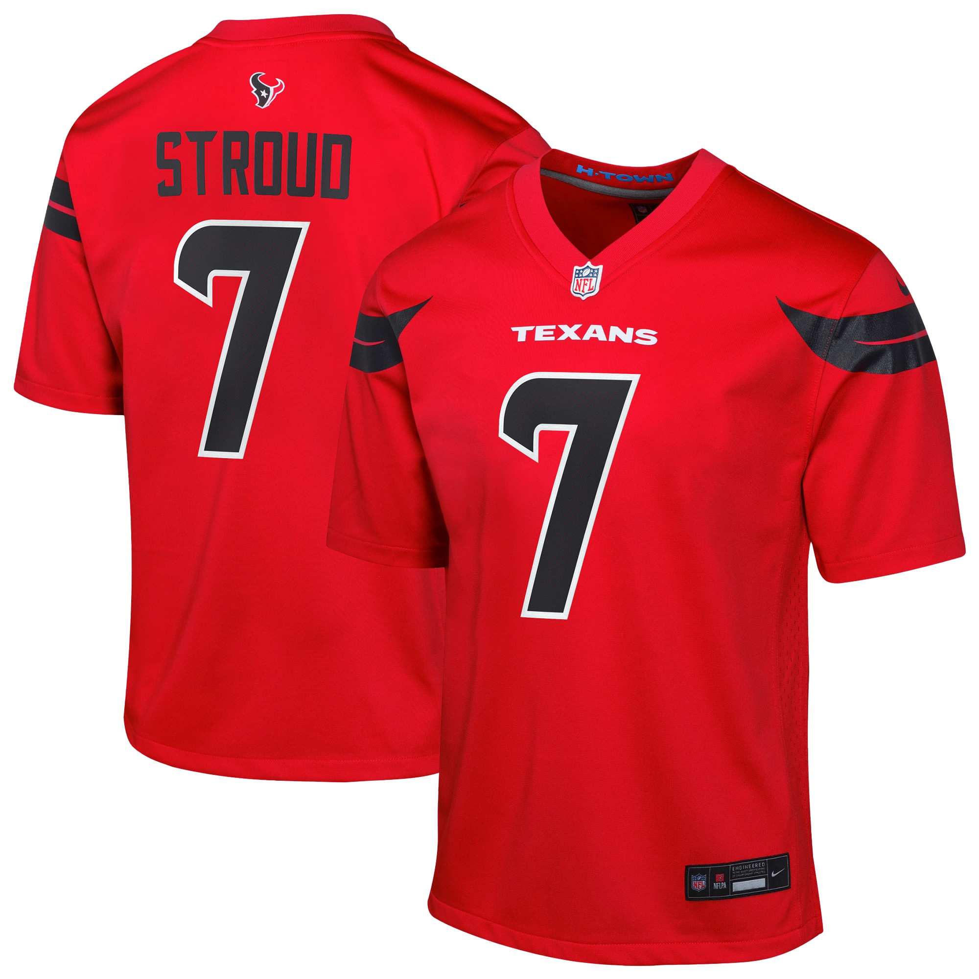 CJ Stroud Houston Texans Nike Youth Game Jersey RED 2025/26