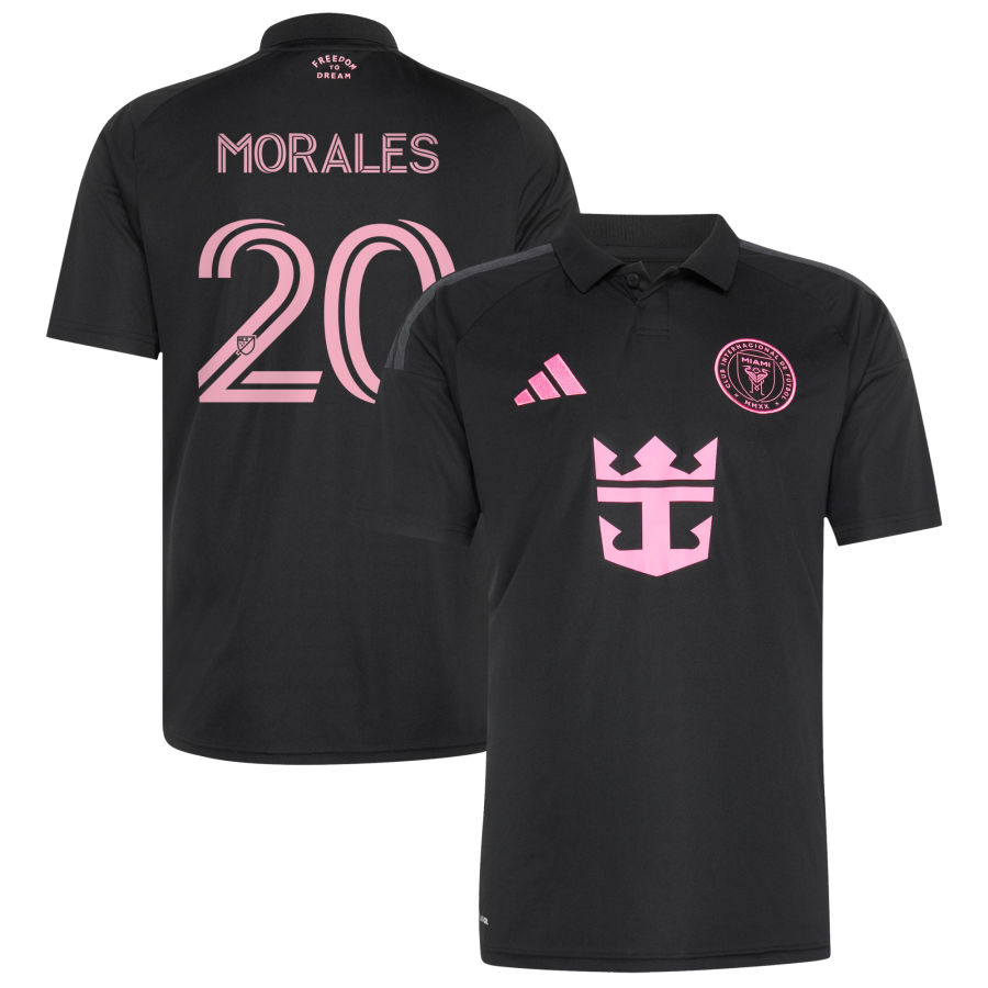 Inter Miami CF Adidas 2026 Presagio Replica Custom Jersey Black 2026