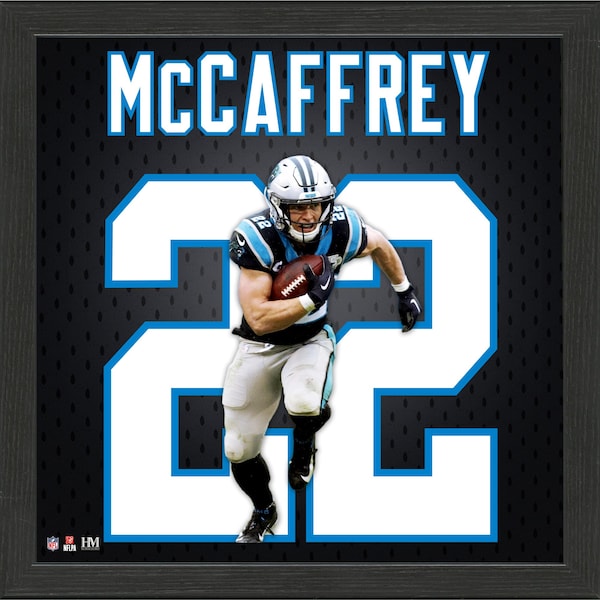Carolina Panthers Impact Jersey Rahmen 33x33cm 2025/26