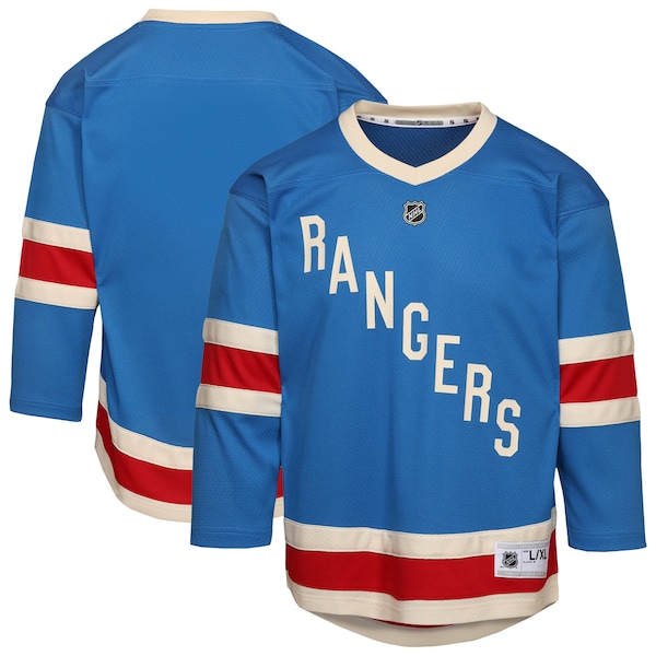 Replika DES Sekundären Ersatztrikots der NEW York Rangers Jugendliche 2025/26