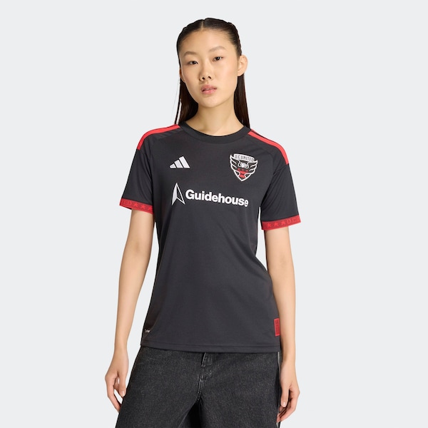 Adidas Black DC United 2026 Black and RED KIT Replica Jersey 2026