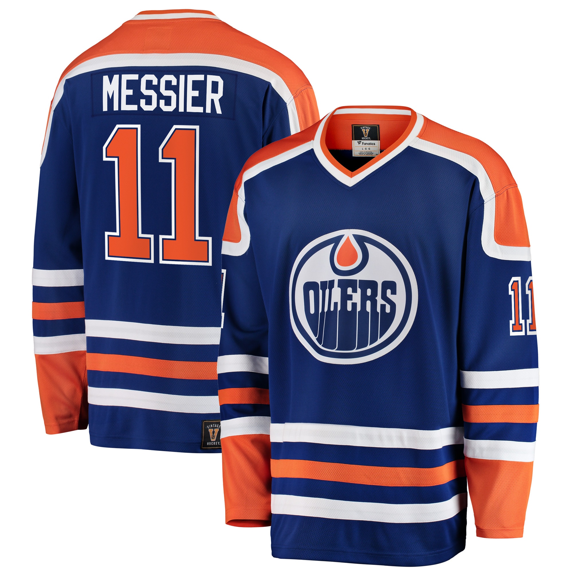 Fanatics Mark Messier Herren Trikot Blau Edmonton Oilers Premier Breakaway Trikot FÜR Spieler IM Ruhestand 2025/26