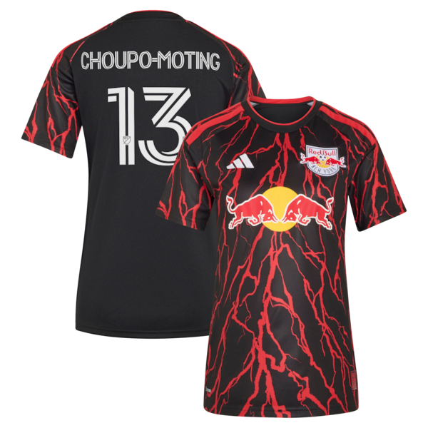 Eric Maxim Choupo Moting New York Red Bulls Adidas Womens 2026 the Rooted Kit Replica Jersey 2026