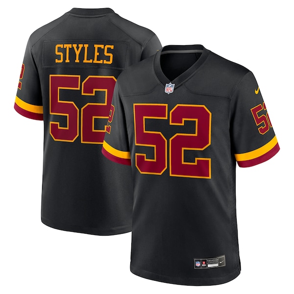 Sonny Styles Washington Commanders Nike Game Player Jersey Black 2025/26